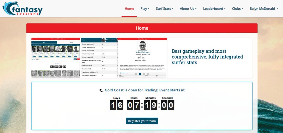 Fantasy Surf Sessions tweet media