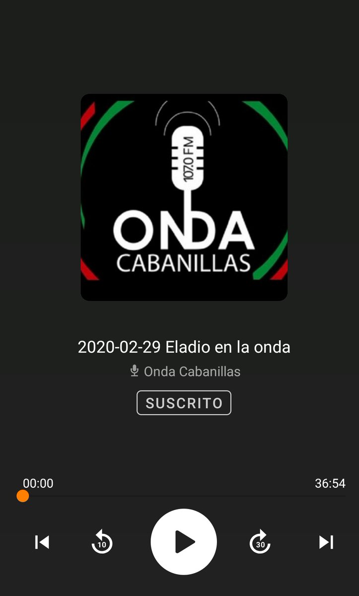 ClubRojiNegro's tweet photo. Ya podéis escuchar en iVoox el podcast de la entrevista que hicimos en #OndaCabanillas con Eladio. 

Muchas gracias por la invitación!! https://t.co/yMxcpjv2P5