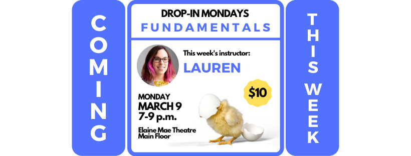 Line-up this week at Staircase Improv