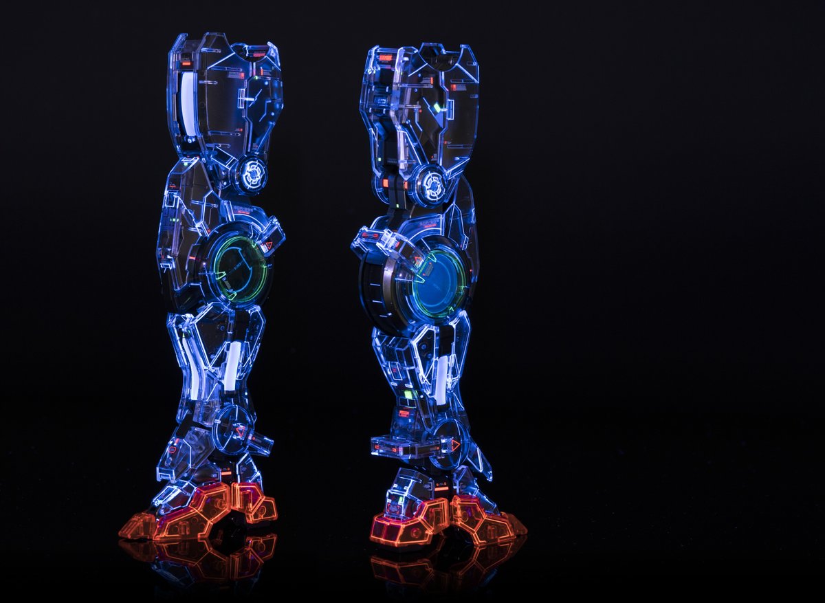 Decal Design Moa テスト クリアカラーと蛍光塗料