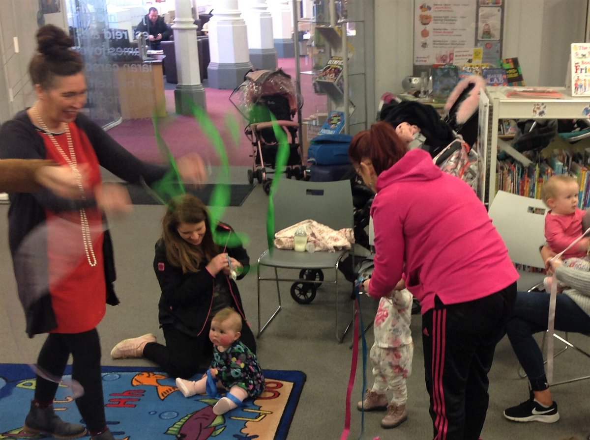 BelfastCentLib's tweet photo. Another great Baby Bumpkins session last Wednesday at #BelfastCentLib. Don’t forget to put your names down for our next multi-sensory #babyyoga session on the 1st April, remember, places are limited!
#librariesni #inspiringgenerations #makingadifference #MumsnetBelfast #ni4kids https://t.co/8LMbZM8JdG