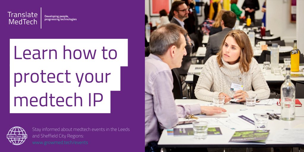 TranslateMedTec's tweet photo. Only 4 places remain on our IP for #medtech training course that's running on Thursday 12 March. If you want to learn how to make sure your medical #technology stays protected as it gets to market, book your place here: https://t.co/5s9LJwUqyF
#medtechsolutions #MedtechMatters https://t.co/YNrXQt7K6T