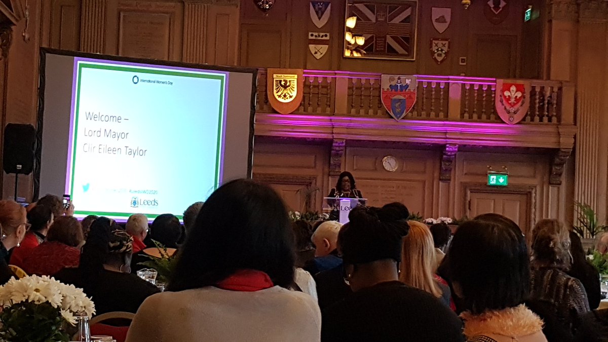 Great to be celebrating  #LeedsIWD2020 in good company, and inspiring to hear from the two women leading the Council: Lord Mayor Cllr Eileen Taylor & Leader of the Council, Cllr Judith Blake #IWD2020