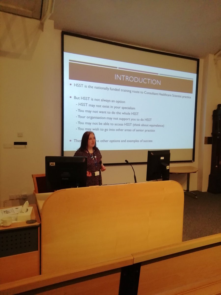 Samjjw's tweet photo. @hornej13 sharing alternative routes to HSST to consultant HCS roles #SCHCS20
@SouthernHCS @WeBMScientists @WeHCScientists @RCPath https://t.co/IhKLcMsoLT