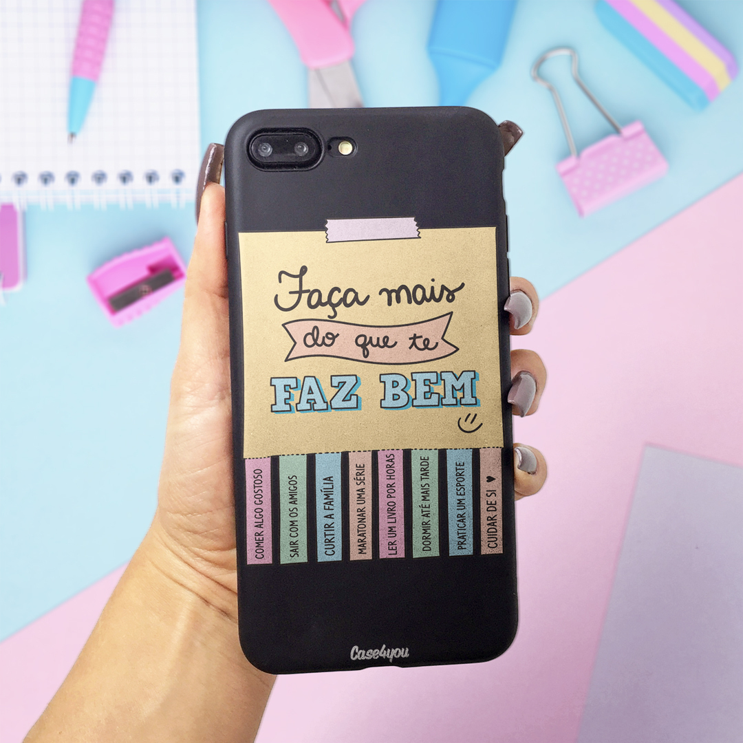 case4youoficial's tweet image. 💭 Recadinho: faça mais do que te faz bem! 😉 Aproveite a vida! #ficaadica 🖤
.
✅{Capa Case Colors Preta Te Faz Bem} #case4youoficial #casecolors #colors #black #usocase4you #customcase #welovecase #lovecase4you