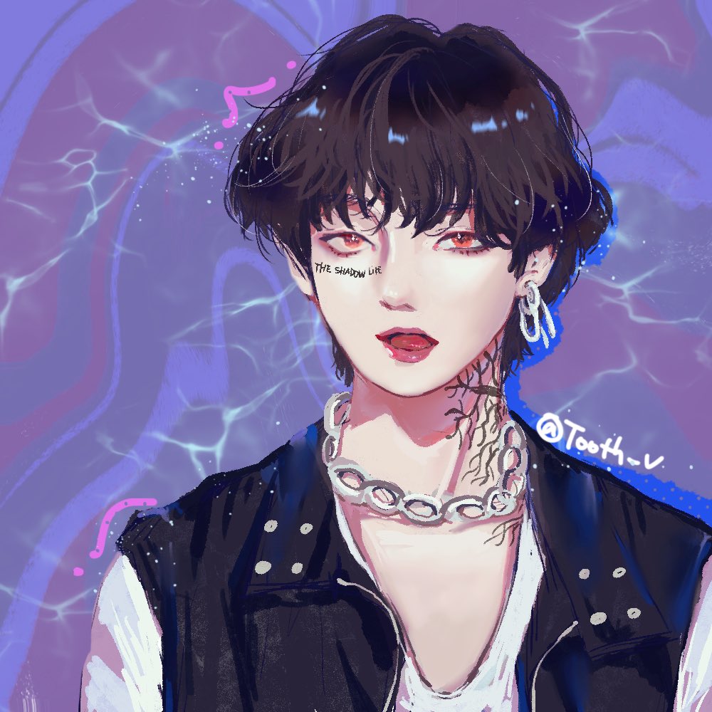 Tooth__v's tweet photo. 复健摸摸

#v 
#태형 
#btsfanart https://t.co/xMkGGMro2d