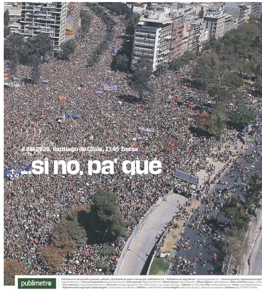 pablocollada's tweet photo. Bien hecho, @PublimetroChile 

Capturando la esencia y el tono: https://t.co/lP4xFUsPSO