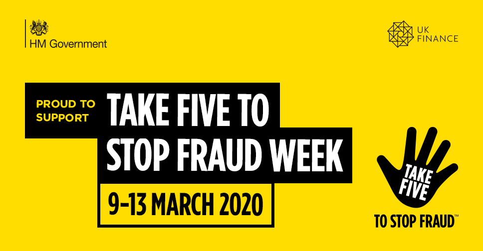 CyberProtectUK's tweet photo. We're proud to support #TakeFiveWeek 2020. Take the #TakeFive quiz and find out how scam-savvy you are: https://t.co/CFpYs8TcIG https://t.co/r6v919S8lM