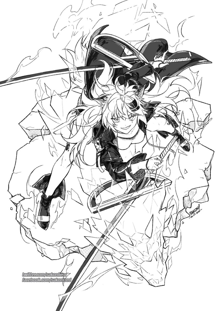 #StartToFinish 

from previous doodle #明日方舟 #Arknights 
