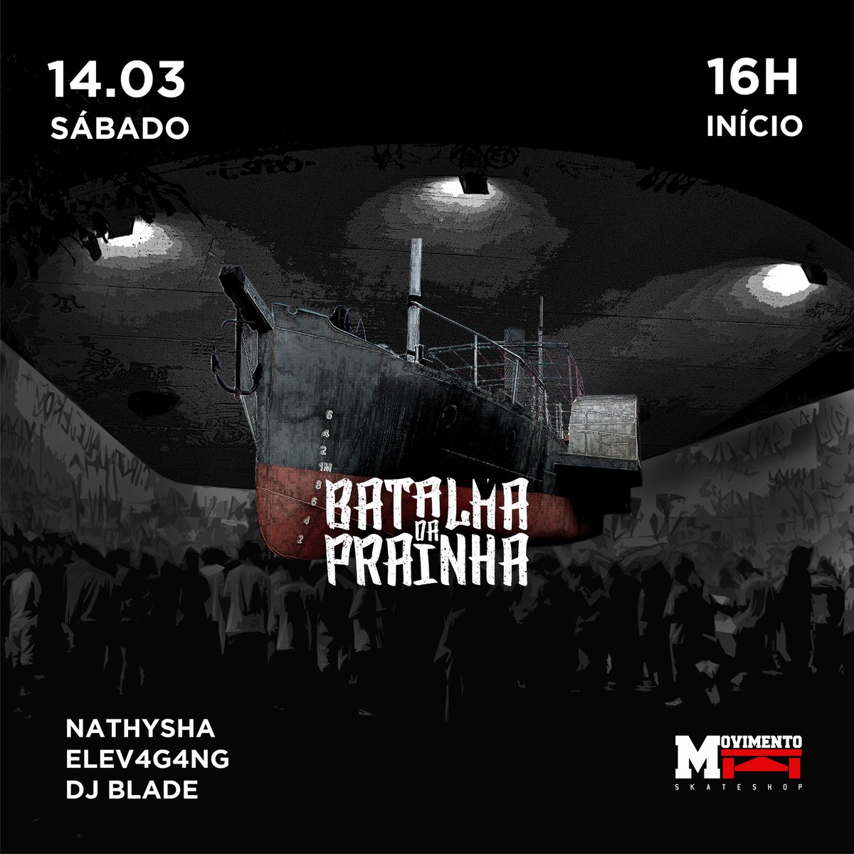 BatalhaPrainha's tweet photo. Sábado tem @BatalhaPrainha 💦💦💦 https://t.co/Nxis4dSlql