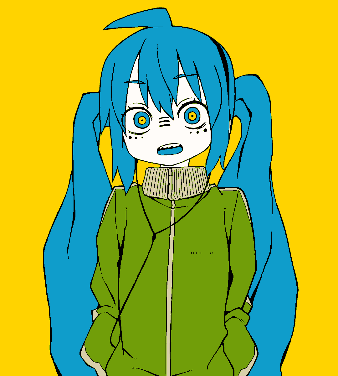 初音ミク 「まとめミク 」|icon315のイラスト