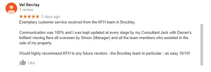 We love what we do but this really makes it so worth it. #CustomerService #KFH #SE4 #teamwork