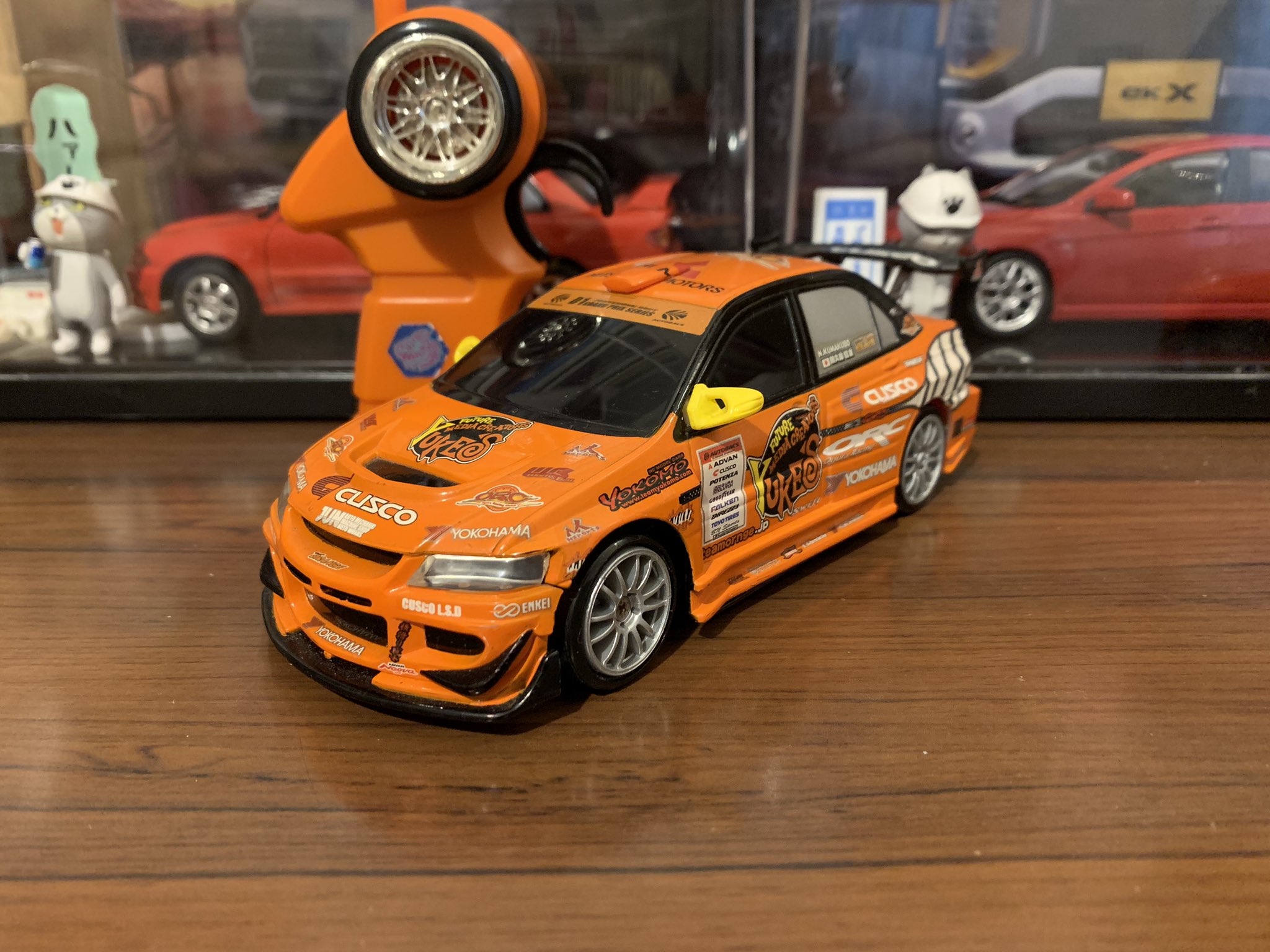 ドリフトパッケージライトD1 YUKE'S TEAM ORANGEランサーエボⅨ
