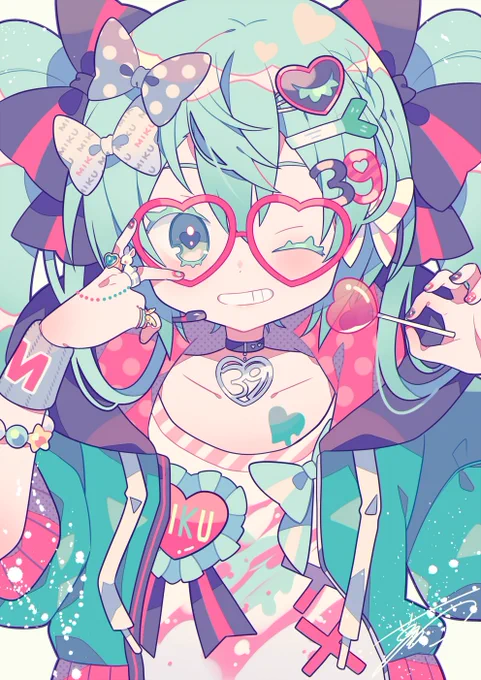 ミクちゃんの日? #初音ミク #ミクの日 #39の日 