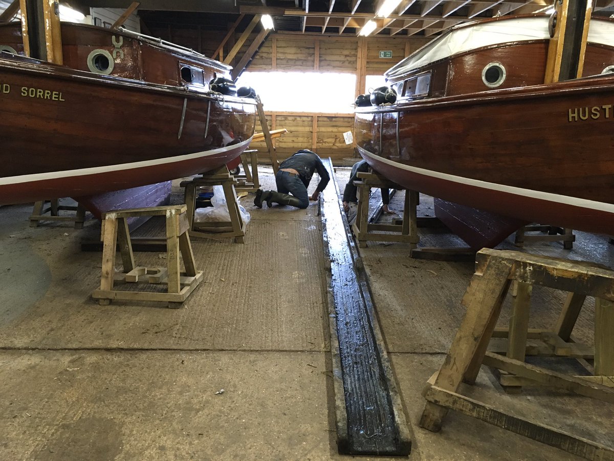 Launch day is nearly here, sailing season starts on 28th for us. When are you coming? #norfolkbroads #sailingholidays #traditionalboats #havingfun