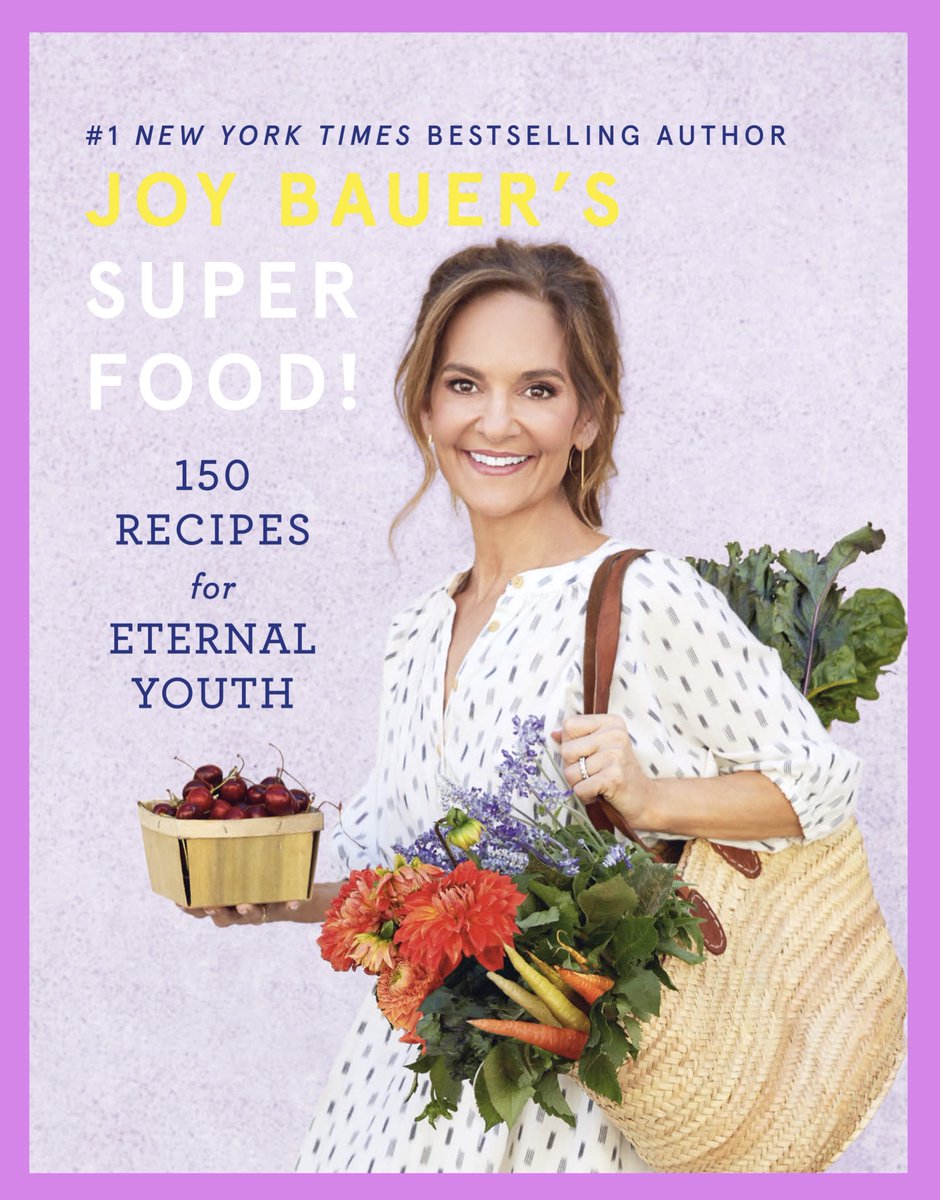joybauer's tweet photo. I'm SO excited to announce that my new book is coming out 4/21! It's filled with 150 crave-worthy &amp; good-for-you recipes (think Buffalo wings, deep-dish pan pizza, salted caramel milkshakes, &amp; salmon sheet pan dinners...&amp; soo much more!): https://t.co/xvWJICs6Fq https://t.co/pAUfqu88WD