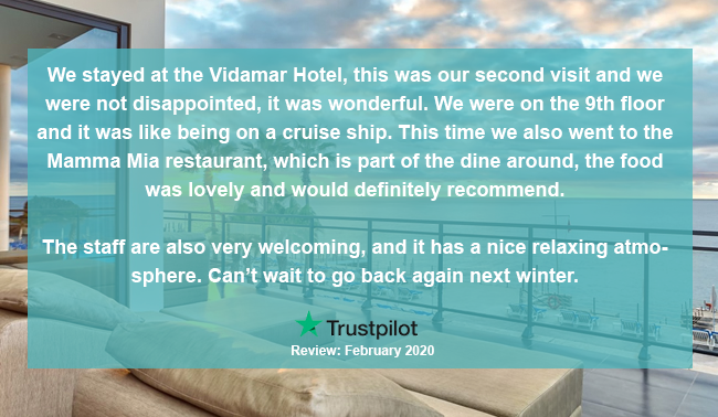 InspiredLuxury's tweet photo. WOW, what a fantastic review of the @vidamarresorts Madeira😀.

We ❤️ this hotel and clearly so do our customers.

Book your next escape here today 👇.

https://t.co/aiy8IVAe8W 

#MondayMotivation https://t.co/VMATpkCkXz