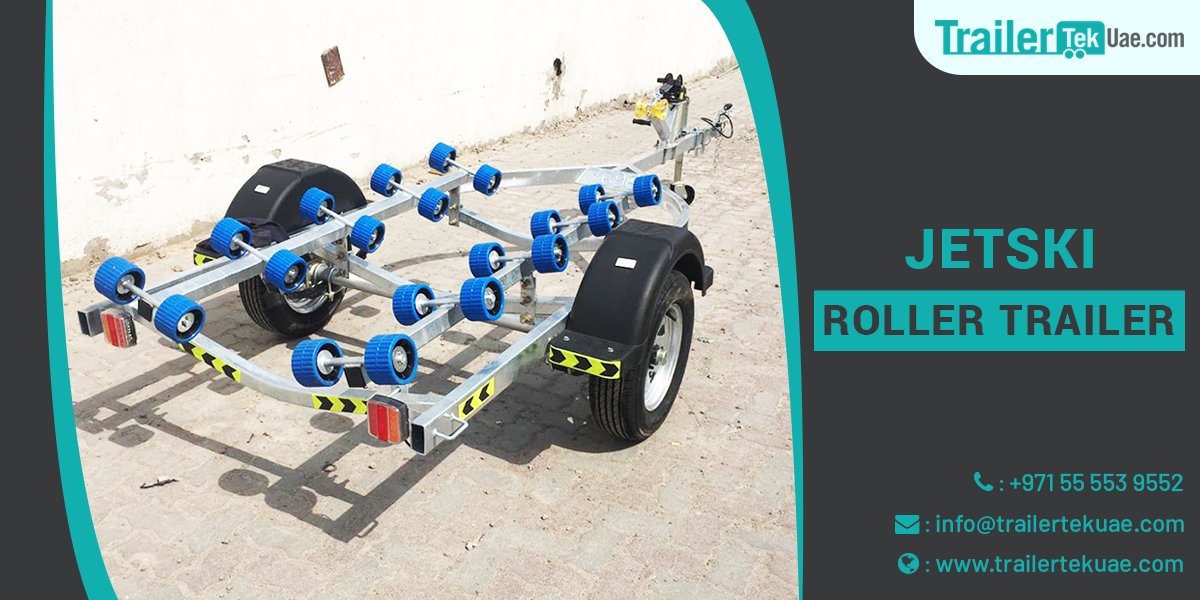 TrailerTekUAE's tweet photo. Looking for a #trailer for your #jetski that meets your expectations?
Trailer Tek has a variety of high quality galvanized jetski trailers having rollers that aid in #loading or unloading &amp; great for low tide or shallow ramps.
Book your trailer now on+971555539552!
#uae #custom https://t.co/JefJdn8ZJ5