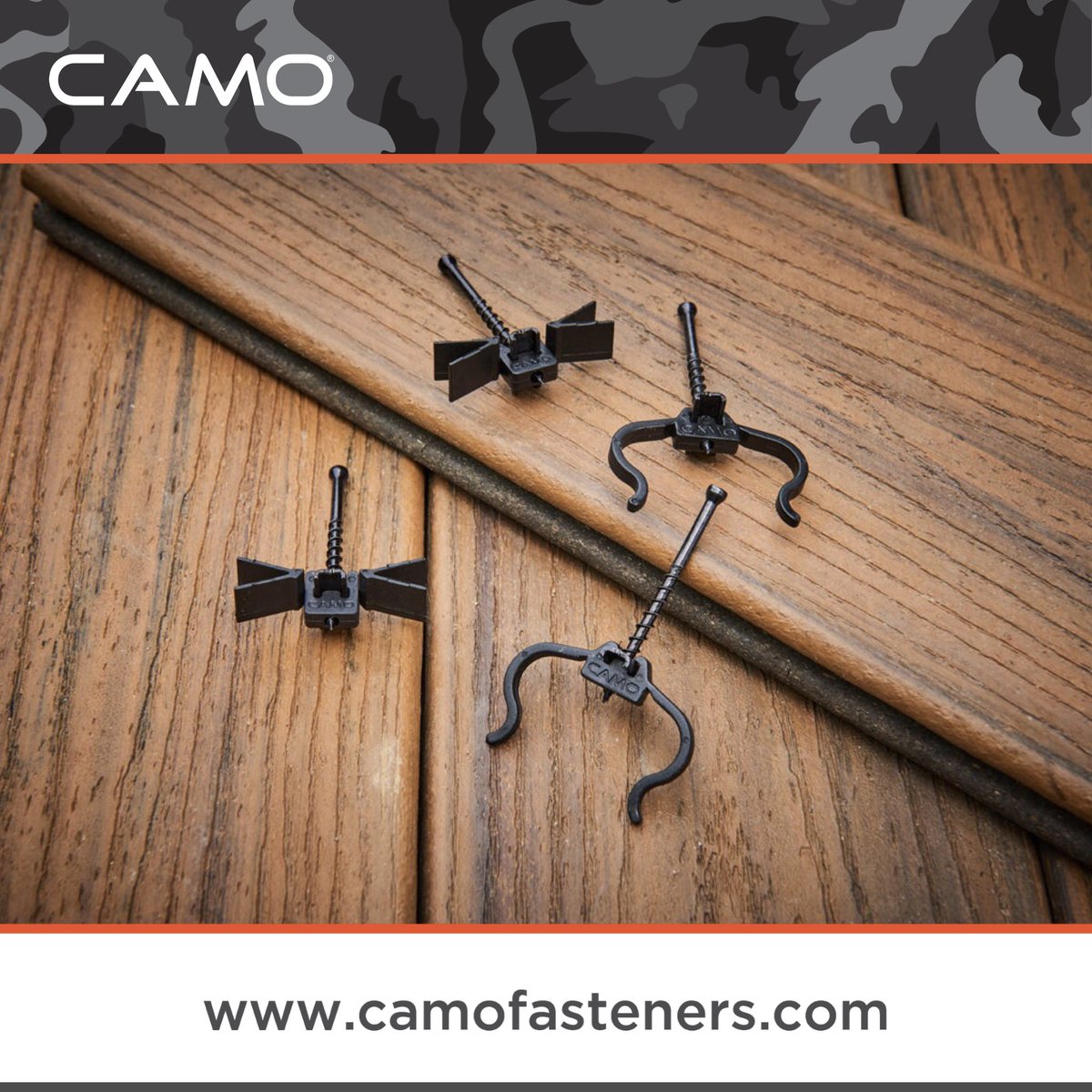 camofasteners's tweet photo. Learn what makes our award-winning clips better than the other options - https://t.co/LHSKQ4xVlm.
#camofasteners #edgeclips #edgexclips #buildabetterdeck https://t.co/8ECKih2j6S