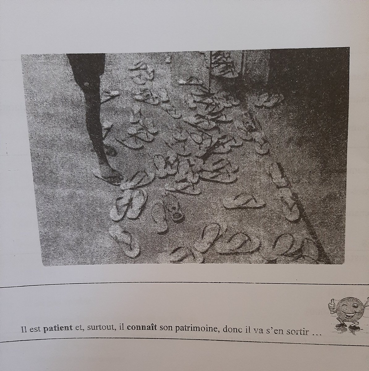 Fatou_NFN_'s tweet photo. Donc le prof il a vu mon tweet et met ça sur les feuilles d'examen😭😭😭😭 https://t.co/EN6CH4c30u