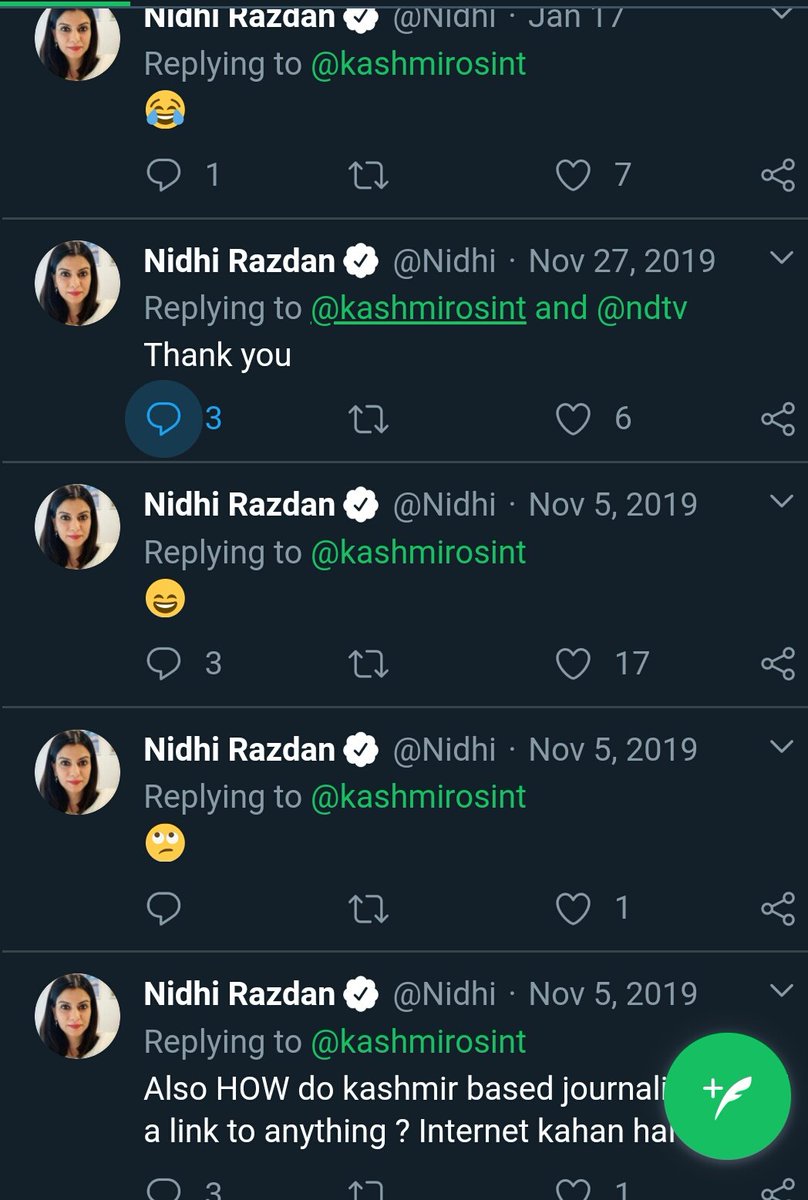PadNaren's tweet photo. https://t.co/eR6utLynkF
We ask #AjitDoval, Profile #nidhirazdan, investigate her links with terrorists and of course Omar Abdullah.