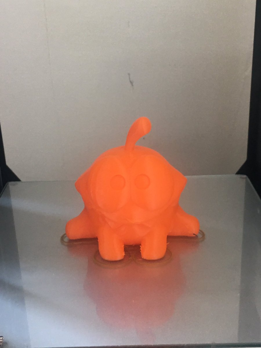 infinity3dp_JP's tweet image. Polymakerさんの #PolyFlex （硬さ95A）を出力してみました。サポートは取りにくいけど、Z方向はかなり強い。意外とお風呂のおもちゃにいいかも🛀
#Infinity3DP #X1Speed