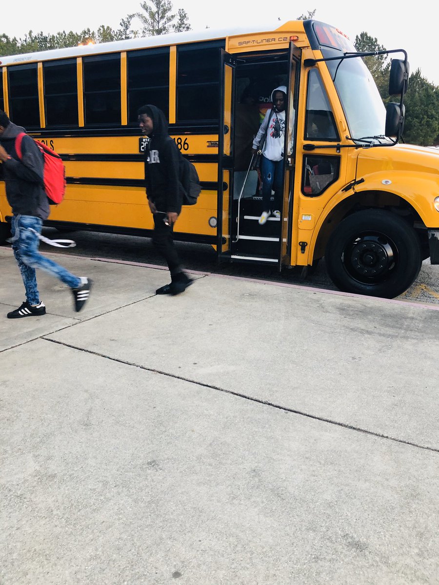 Eastside High School 
Great job all students with a very safe unloading!
#ncssbethebest