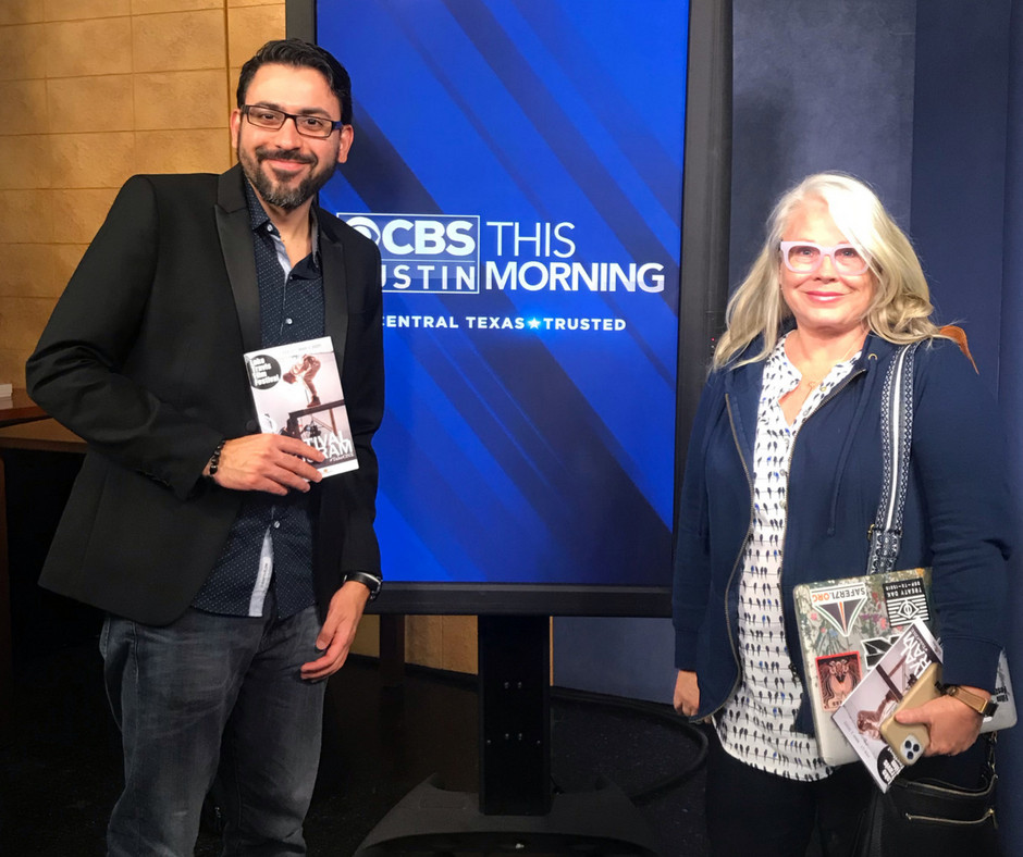 ltfilmfestival's tweet photo. Kat and Manuel hitting the morning show to promote #LakeTavisFilmFestival #TakeONE #LTFF2020.
Manuel won top prize for narrative short film with #Argumento, a spanish language, one-take film. https://t.co/7AGzq2zzxd