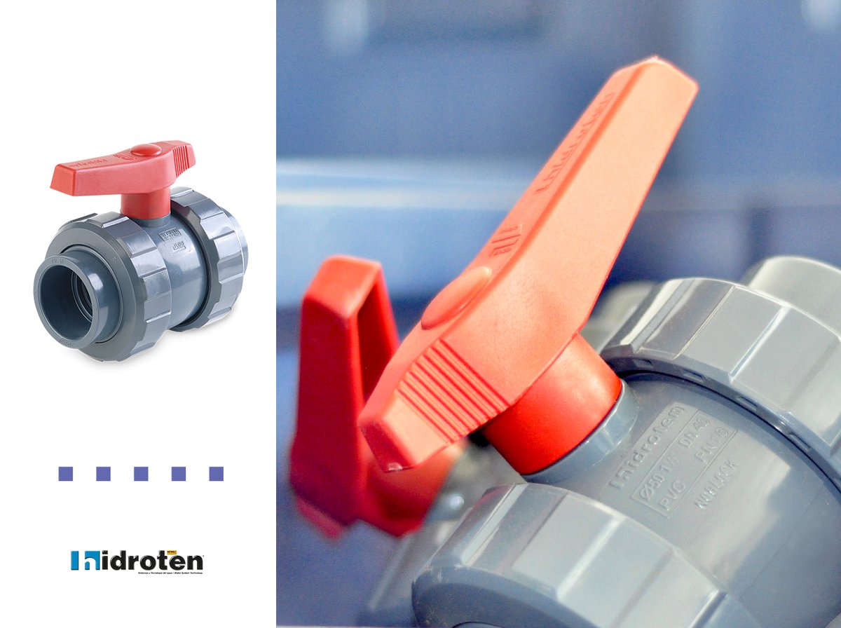 hidroten's tweet photo. #VálvuladeBola de @hidroten imprescindible para la #instalación de 💦#piscina doméstica💦 la cual permite sectorizar la #instalación.
Presenta su extensa gama de salidas: encolar, #Notub, R/H, R/M, #fitting, #bridas, PE y #NetvitcSystem®.
ℹ️ https://t.co/8bjYH8D4Qz https://t.co/MOrtMaovXt