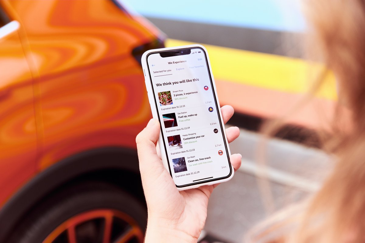 Areas_ES's tweet photo. Con #WeExperience, puedes obtener recomendaciones y beneficios cerca de ti, directamente desde tu smartphone a través de la aplicación de We Connect Go. Ya sea en ciudad o en viajes largos.🔛
Si quieres saber más... 👉 https://t.co/yG7hOaynWl https://t.co/ZNMXOtexkh