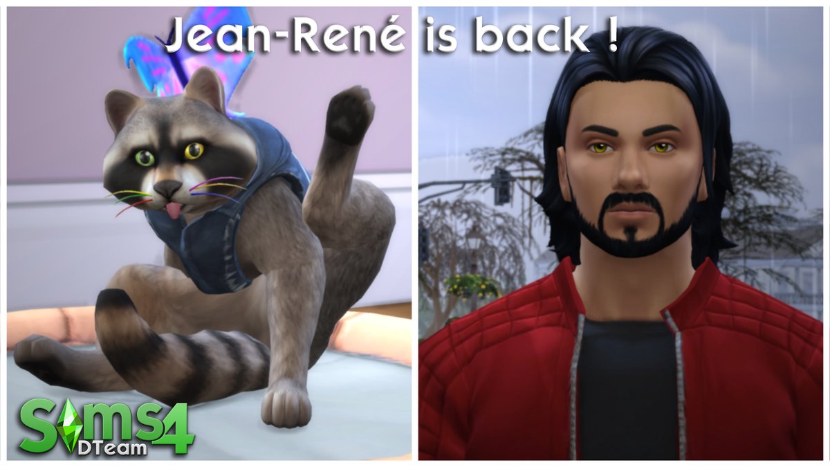 DteamSims4's tweet photo. Fan d'histoires réalisés avec les Sims? Vous aimez créer vos histoire? Ou simplement en découvrir de nouvelles? Et bien venez découvrir JR! Notre raton-laveur atypique et déjanté! Ainsi que d'autres histoires ou même partager les vôtres.

https://t.co/aTPeqlDdlT

#Sims4 #TheSims4 https://t.co/HFtg6LsX1s