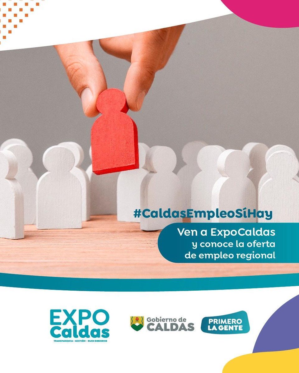 Los esperamos a todos hoy en la mañana en #ExpoCaldas. Entérate de la contratación a realizar en 2020, oferta de empleo regional del SENA y CONFA, registro en el SECOP II, productos de Origen Caldas, tamizaje, salud oral y mucho más. #PrimeroLaGente