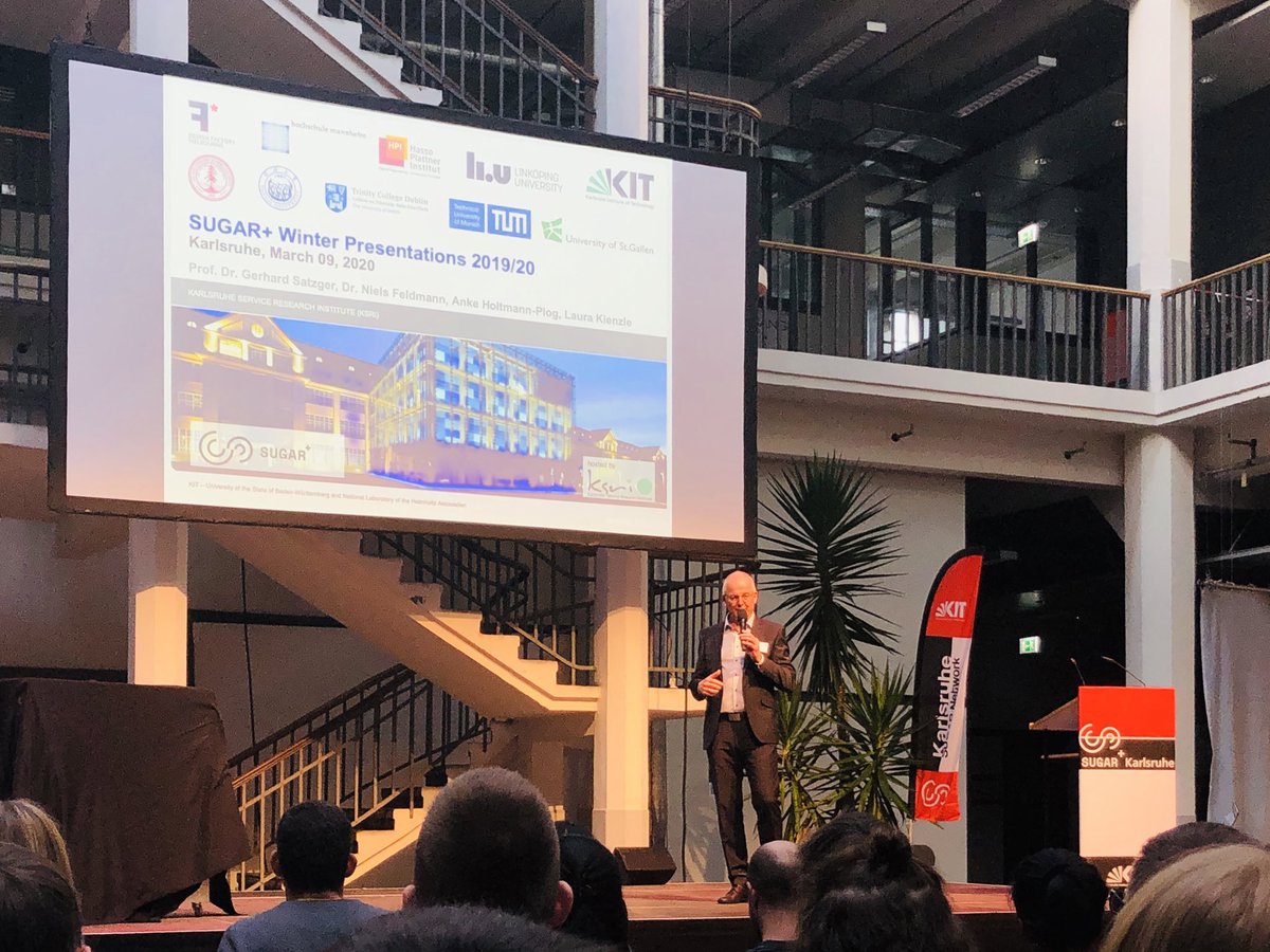 CarstenHoltmann's tweet photo. Winter Presentation of @SUGARnetwork being kicked by @gerhardsatzger of #ksri #kit @IBMDeutschland https://t.co/xDc4DAEB7h