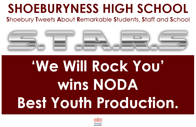 Shoebury_High's tweet photo. Phenomenal achievement as this is the fifth time they have been winners. Super proud of everyone involved. #proudofourstudents #proudofourstaff #proudofourschool #southend #shoeburyness https://t.co/mSSrALfR65