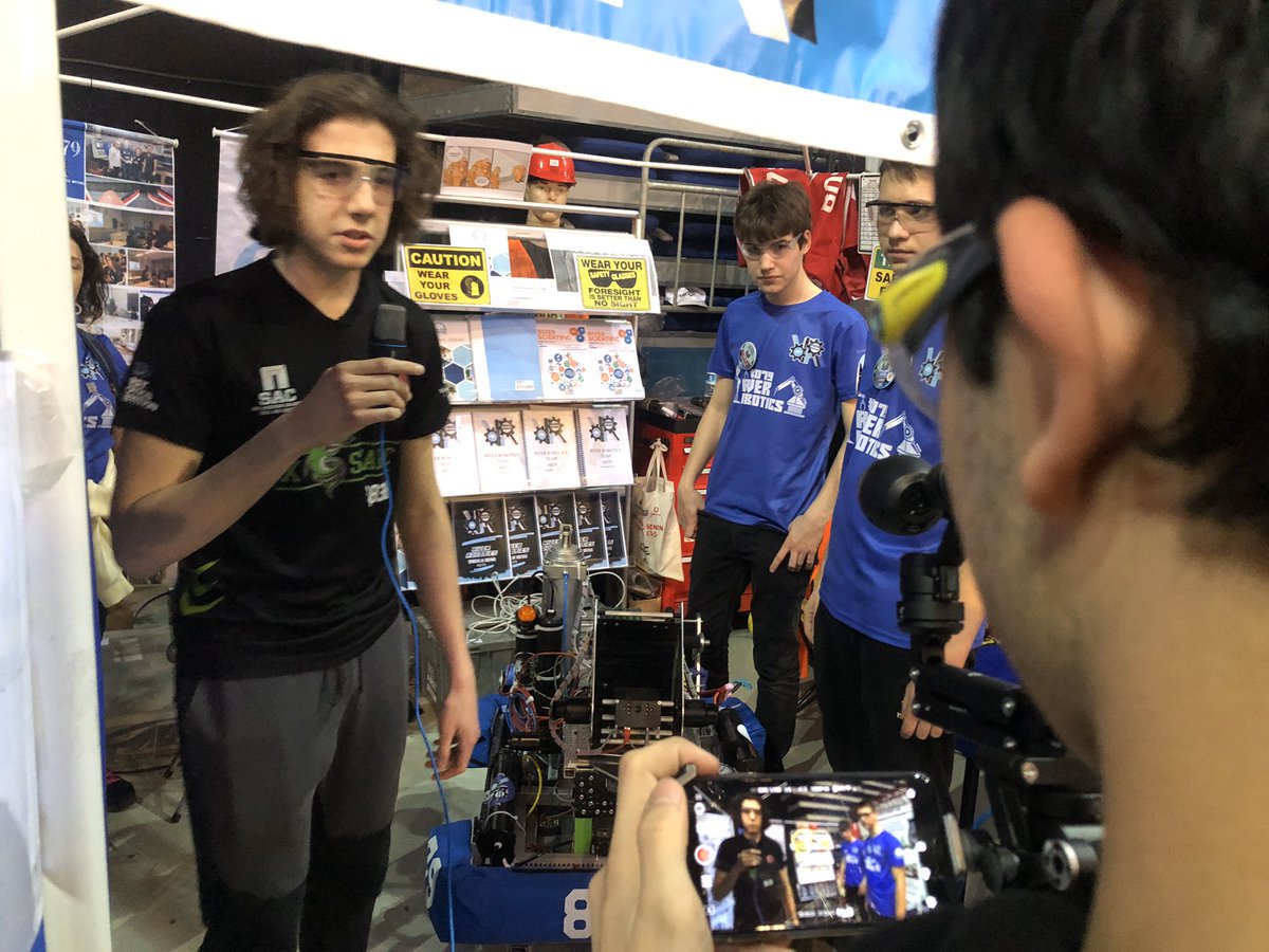 X-SHARC (@xsharc6838) on Twitter photo We are interviewing for @FirstUpdatesNow with İstanbul Regional winner <a href="/RiverRobotics/">River Robotics FRC Team #8079</a> #frctürkiye #firstinspire We are interviewing for @FirstUpdatesNow with İstanbul Regional winner <a href="/RiverRobotics/">River Robotics FRC Team #8079</a> #frctürkiye #firstinspire