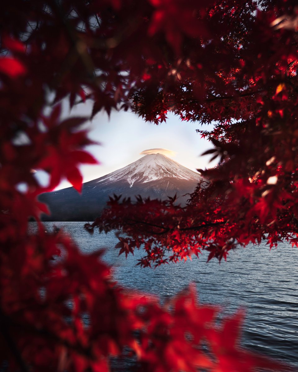 mirad esta foto que hice del Monte Fuji😊