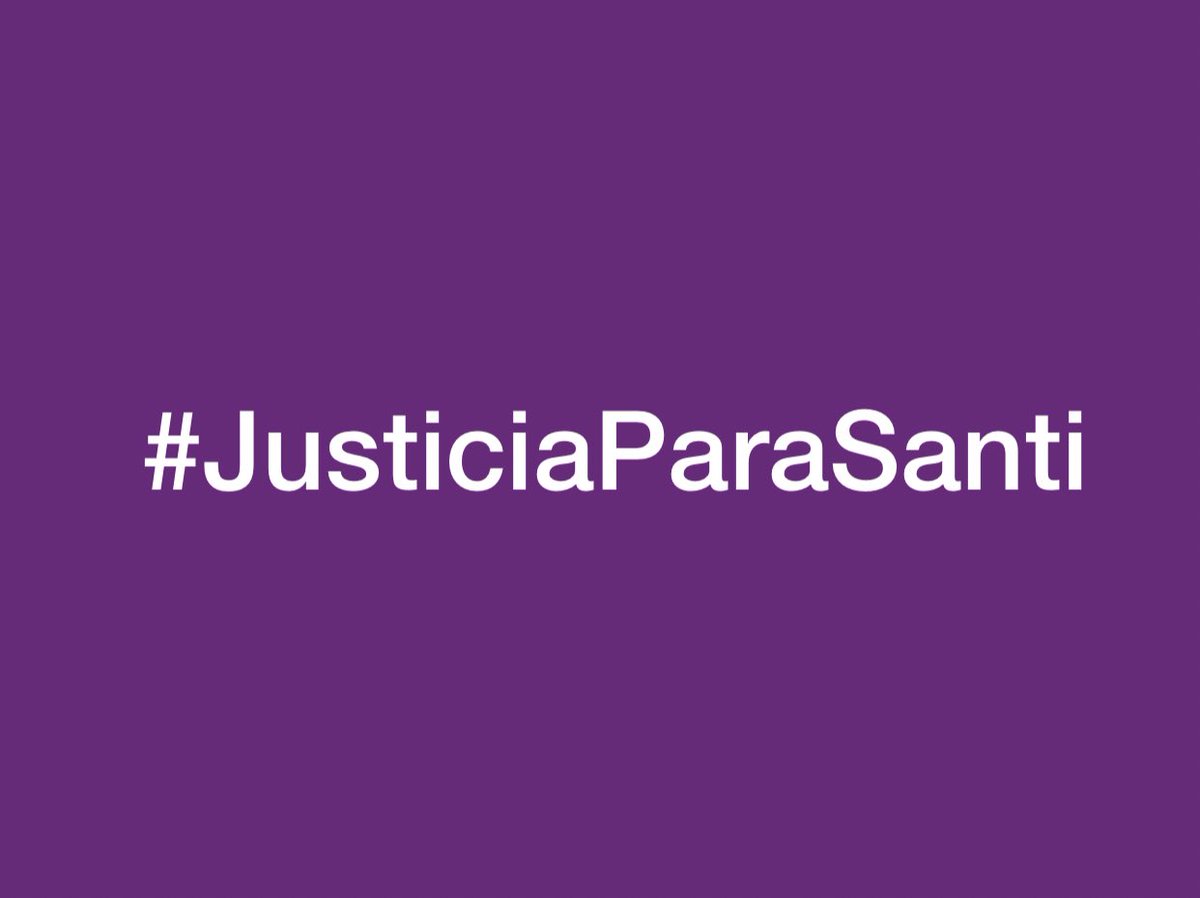 #JusticiaParaSanti