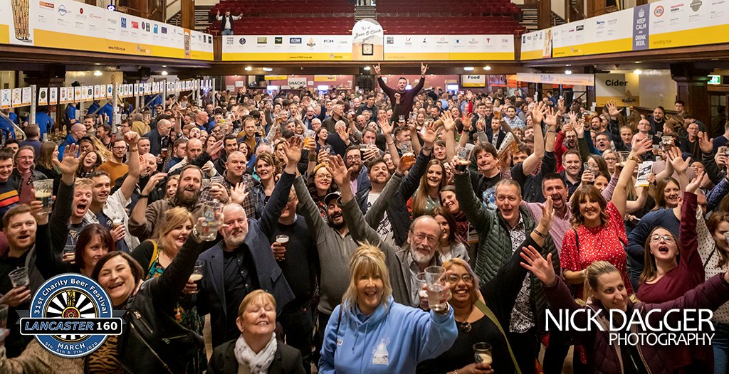 Another fantastic <a href="/LancBeerfest/">Lancaster Beerfest</a>! Huge congratulations to all the team who organise this amazing event that raises thousands for charity 😀🍻

Big shout to <a href="/soldtothesky/">Sold To The Sky</a> who helped set this shot for me on the Firday night 😀📷
