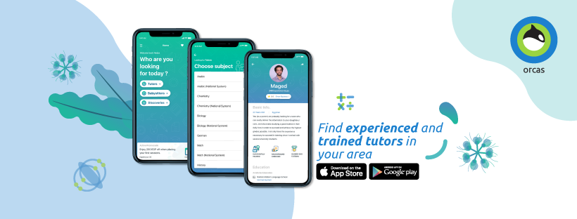 Orcasapp's tweet photo. Looking for a private tutor for a school subject? Simply download our app and scroll through 1000+ tutor profiles. Use promocode #OrcasTwitter for 50EGP off your first session!

Download now: https://t.co/4bdZjWWhay https://t.co/t1516Pne0I