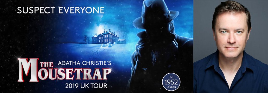 Now it's Leicester's turn to learn the secret... 

Agatha Christie's The Mousetrap starring our @adamski1974 is spending the week at the <a href="/Leicester_HT/">Leicester Haymarket Theatre</a> 

Tickets here 👉haytheatre.com/whats-on/the-m…