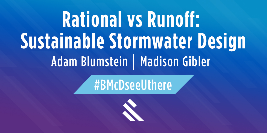 BurnsMcDonnell's tweet photo. Attending the #IAFSM Annual Conference? Join Adam Blumstein and Madison Gibler for their presentation, Wednesday at 10:30 a.m. Explore how our one water philosophy can provide resilient stormwater management solutions. #BMcDseeUthere https://t.co/25Q4Kc3iNs https://t.co/jElKXN7wVw