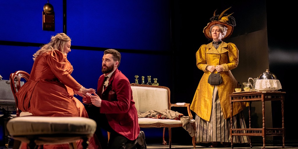 perthTCH's tweet photo. The #EarnestPerth production pics by @mihaelabodlovic are in and they're looking great. Two ⭐⭐⭐⭐reviews in already from @scotsman_arts "pure joy" and @BroadwayWorldUK “a colourful burst of comic relief” Don't miss it! https://t.co/oBlsOgyi0d @bright_spirits @aandbscotland https://t.co/f2QE5CVYZI