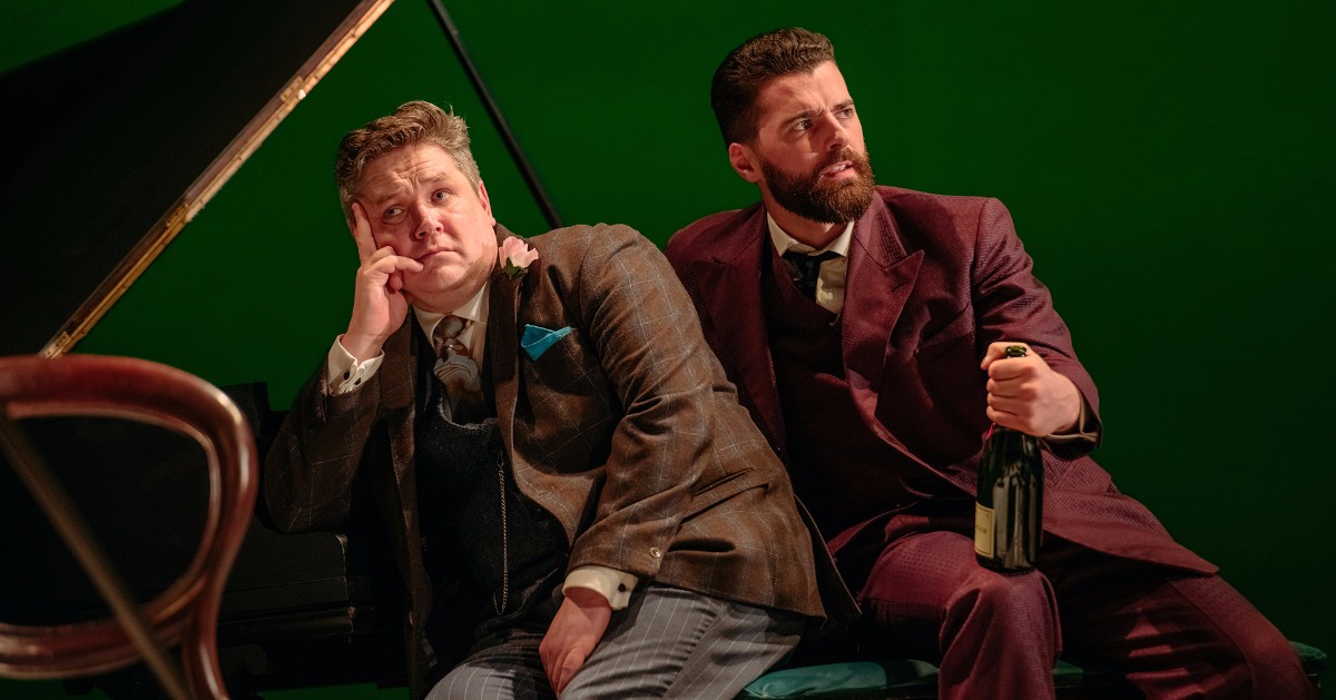 perthTCH's tweet photo. The #EarnestPerth production pics by @mihaelabodlovic are in and they're looking great. Two ⭐⭐⭐⭐reviews in already from @scotsman_arts "pure joy" and @BroadwayWorldUK “a colourful burst of comic relief” Don't miss it! https://t.co/oBlsOgyi0d @bright_spirits @aandbscotland https://t.co/f2QE5CVYZI