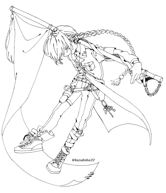 線画作ったので塗ってやんよ…!って方いらっしゃったら是非是非…?2枚目は透過されてる多分…
投稿する場合、投稿先はツイッターのみで、ツイートに@kusatoho22を入れるようお願いいたします 