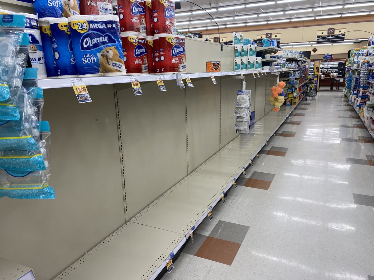 It’s toilet paper season! #covid19 #armageddon
