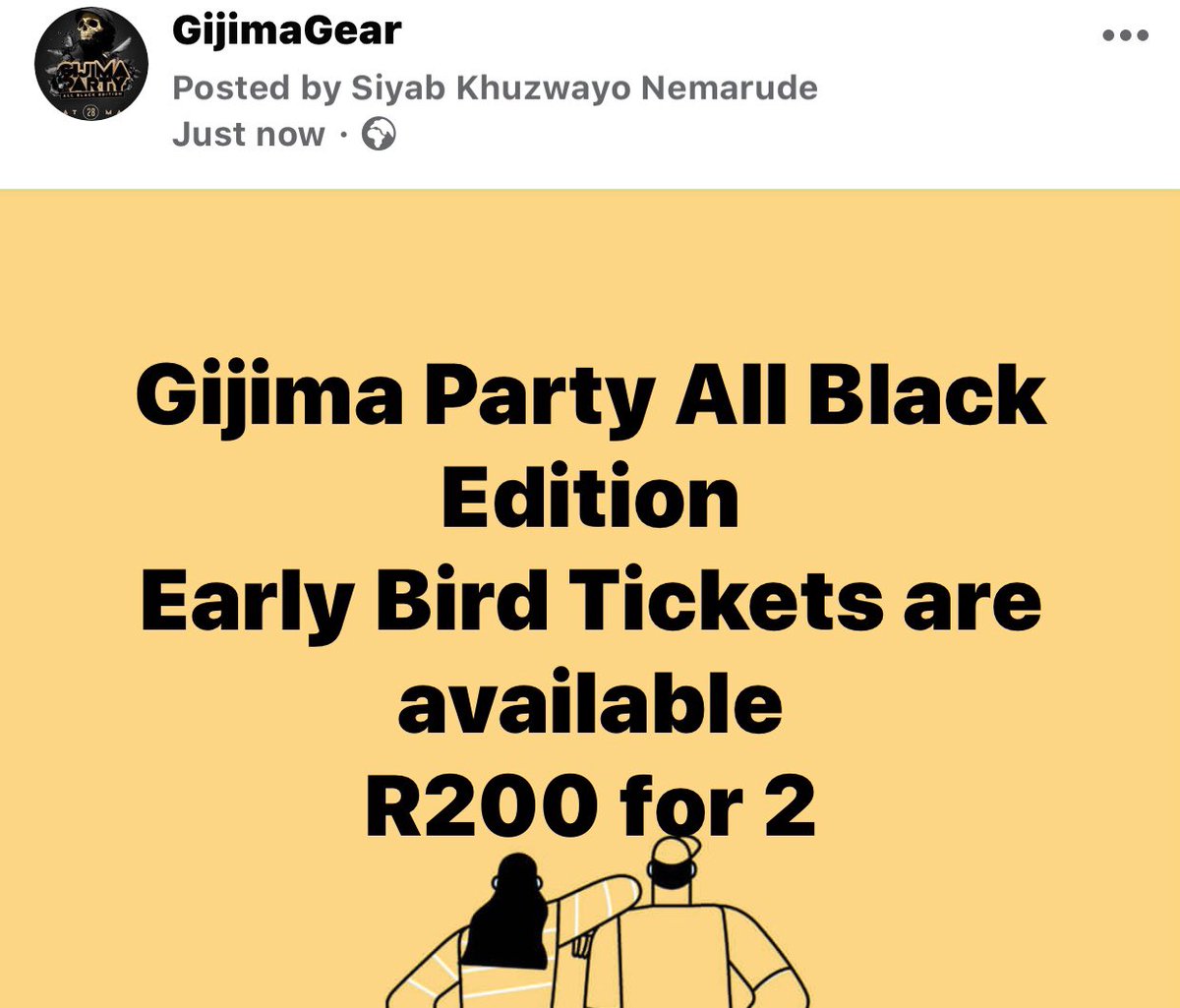 gijima_gear's tweet photo. Gijima Party All Black Edition

#GijimaParty
#AllBackEdition
#GijimaMovement
#MookaFarm 📍 https://t.co/yN3L75w3Zo