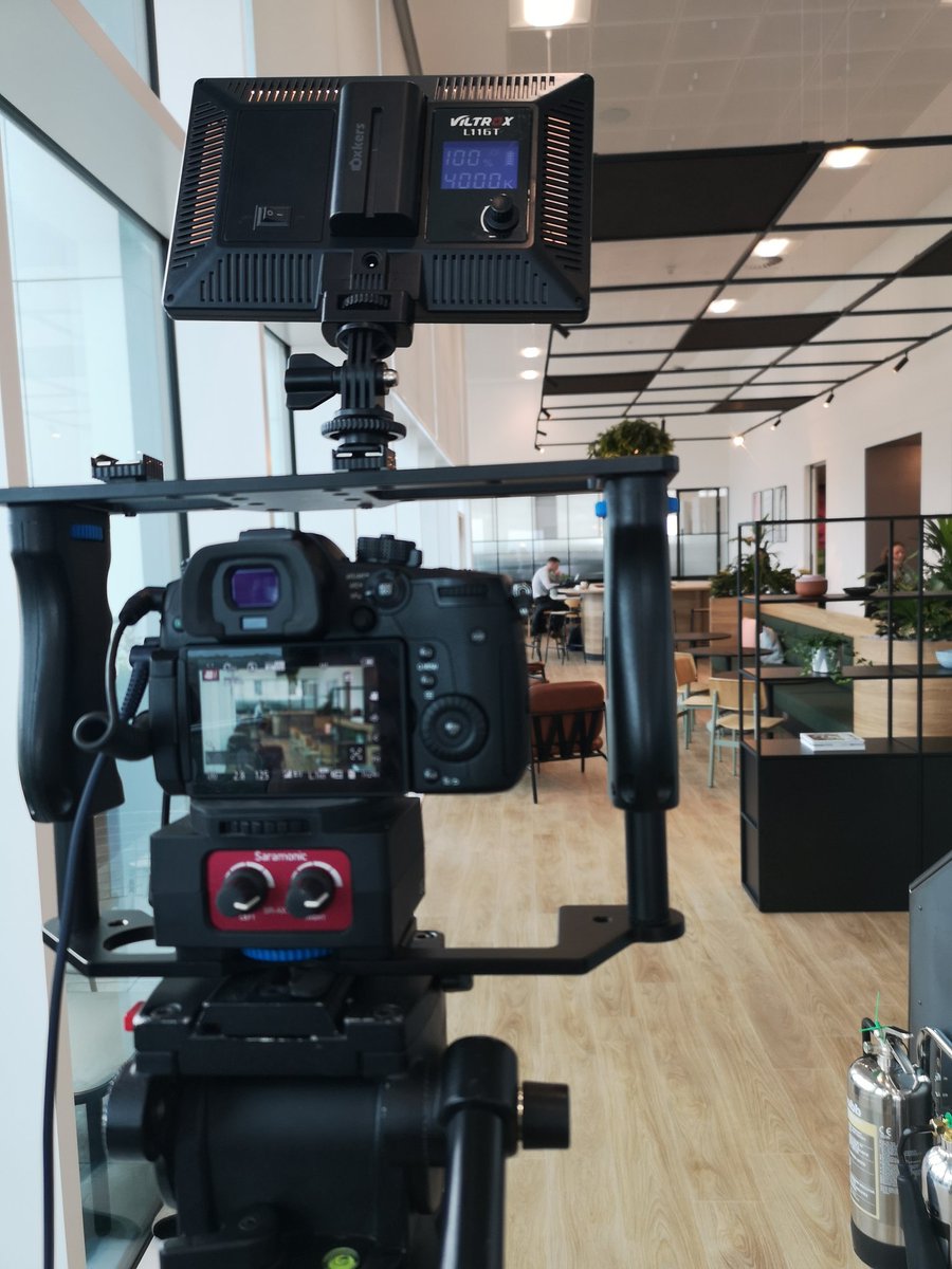 Final day of MKBAA filming  <a href="/Shoosmiths/">Shoosmiths</a> fabulous new Milton Keynes office.