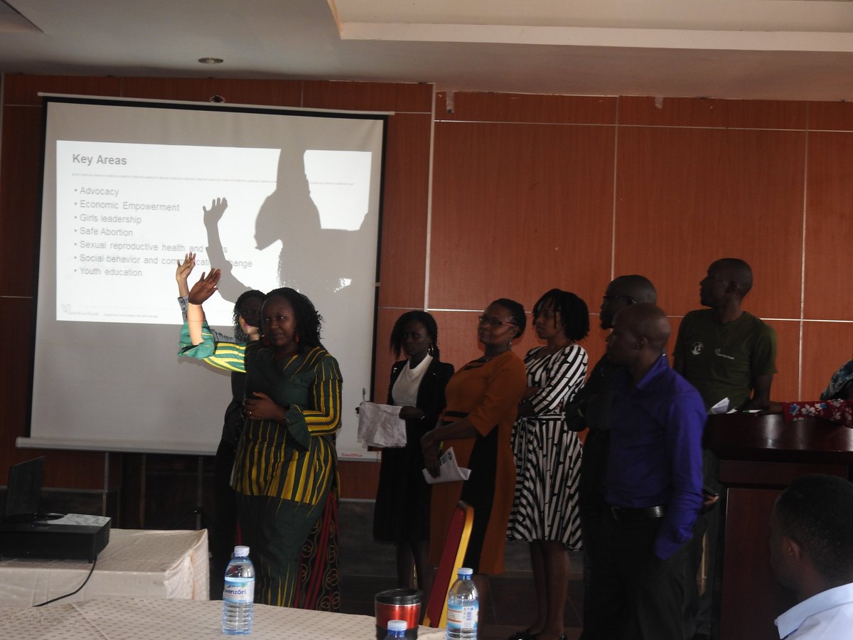 NinyeNBA's tweet photo. #GirlsFirstFund training for grantees. Looking ahead to the next 3 years and laying strategies on how to eliminate #ChildMarriage in Uganda. Its exciting to be introduced to #SmartSimple online application method. @GirlsNotBrides @vowforgirls @GenevaGlobal https://t.co/BOpmiMYbWA