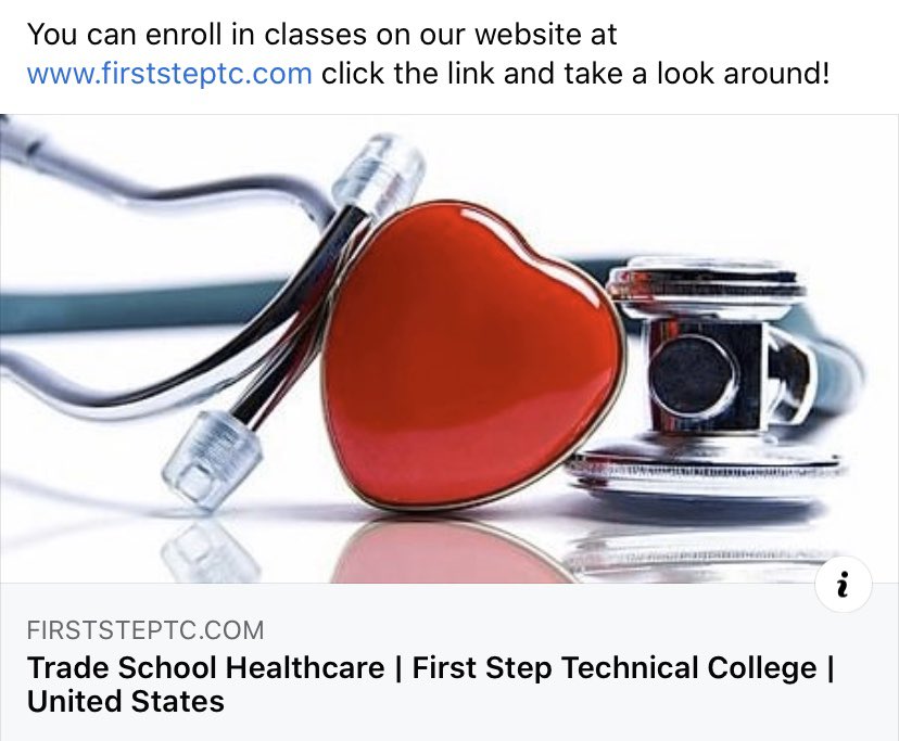 FirstStepTech's tweet image. Link in bio
#education #CNA #phlebotomy #medtwitter #edutwitter #NLR #FirstStepTechnicalCollege #LittleRock #Arkansas #tradeschool #healthcare