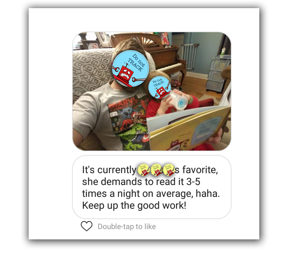 boristhebabybot's tweet image. This algorithm detects.... a very handsome dad, and a very discerning child.

#beepbeepboop #lovebooks